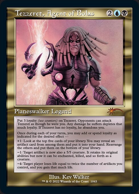 Tezzeret, Agent of Bolas (Retro Frame)