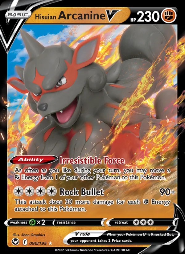 Hisuian Arcanine V - 046/098