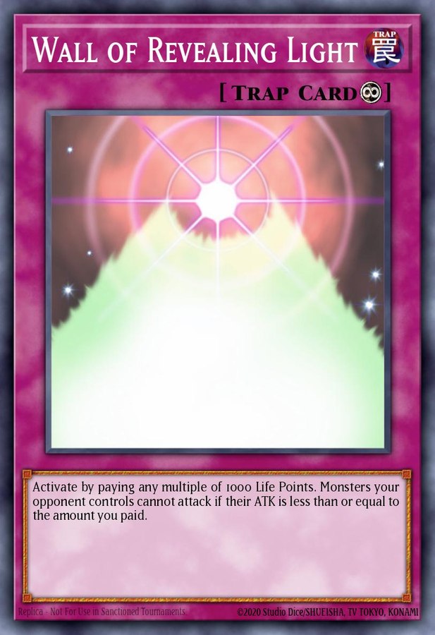Wall of Revealing Light