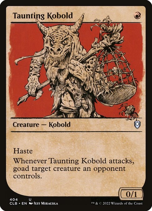 Taunting Kobold (Showcase)