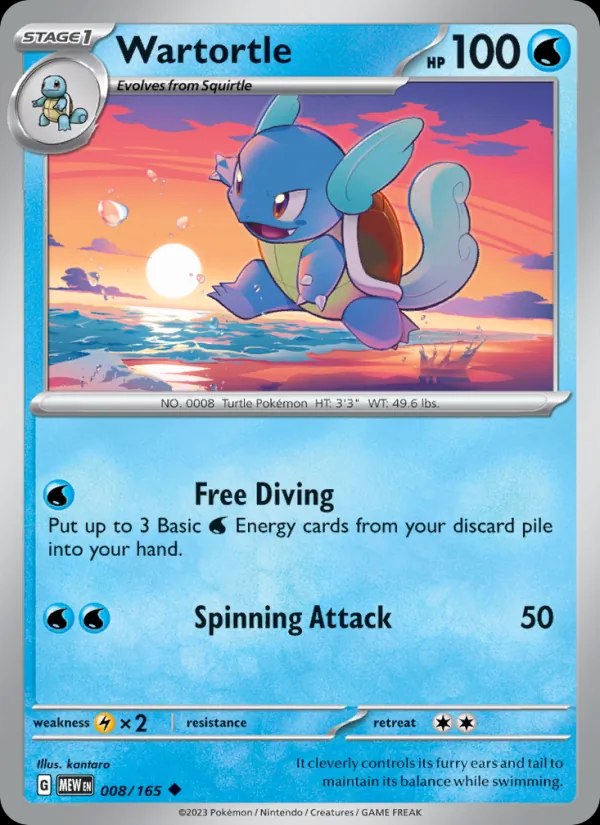 Wartortle - 008/165
