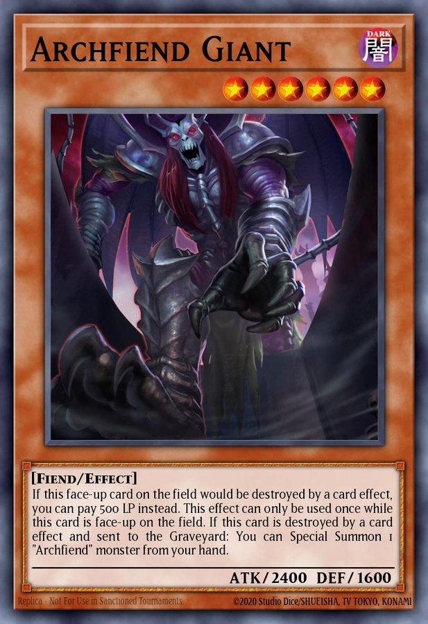 Archfiend Giant