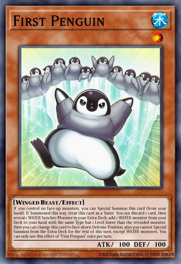 First Penguin