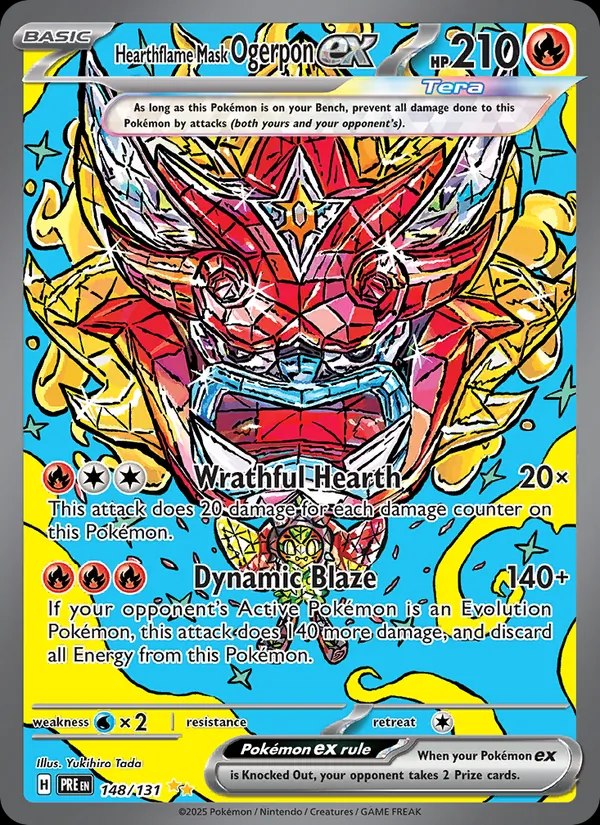 Hearthflame Mask Ogerpon ex - 148/131