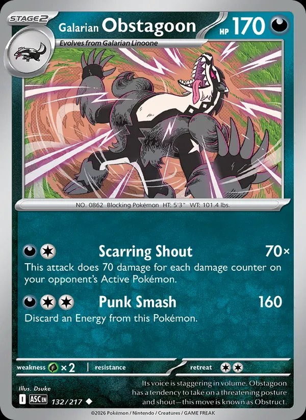 Galarian Obstagoon - 209/193