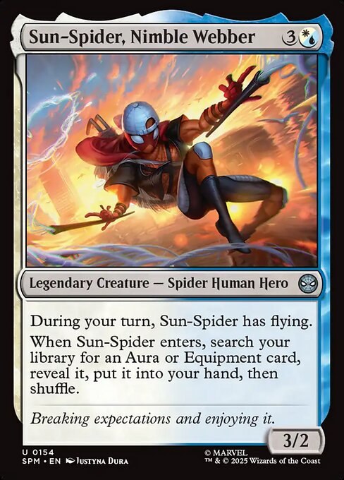 Sun-Spider, Nimble Webber