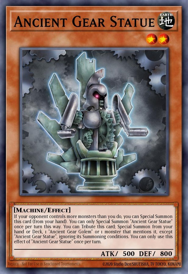 Ancient Gear Statue