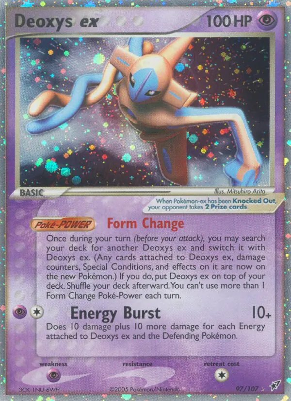 Deoxys ex (Normal Forme)