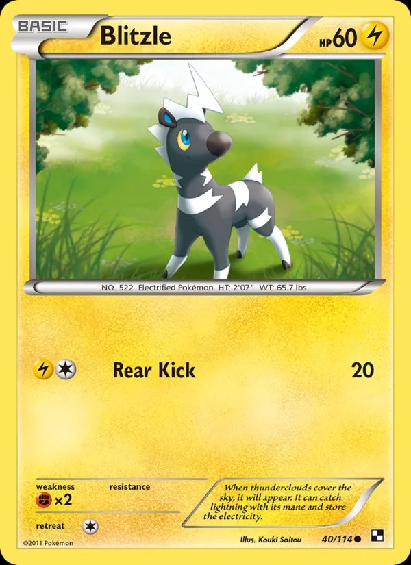 Blitzle (Mirror Holofoil)