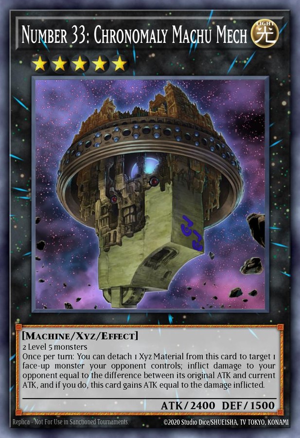 Number 33: Chronomaly Machu Mech