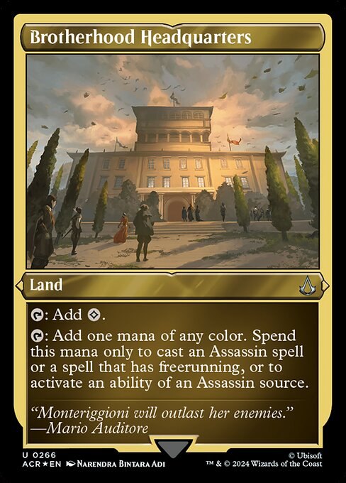 Brotherhood Headquarters (Foil Etched)