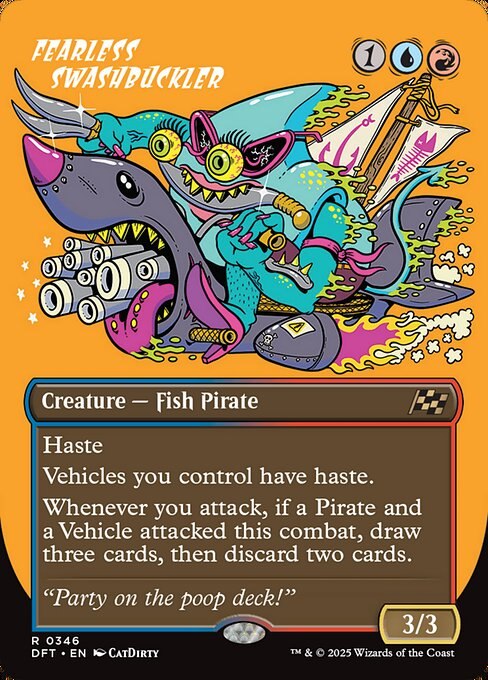 Fearless Swashbuckler (Borderless)