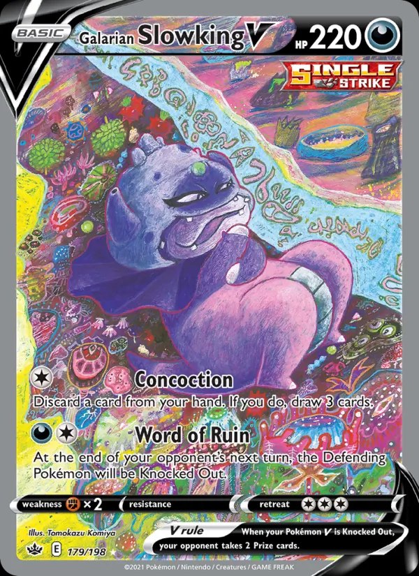 Galarian Slowking V (Alternate Full Art)