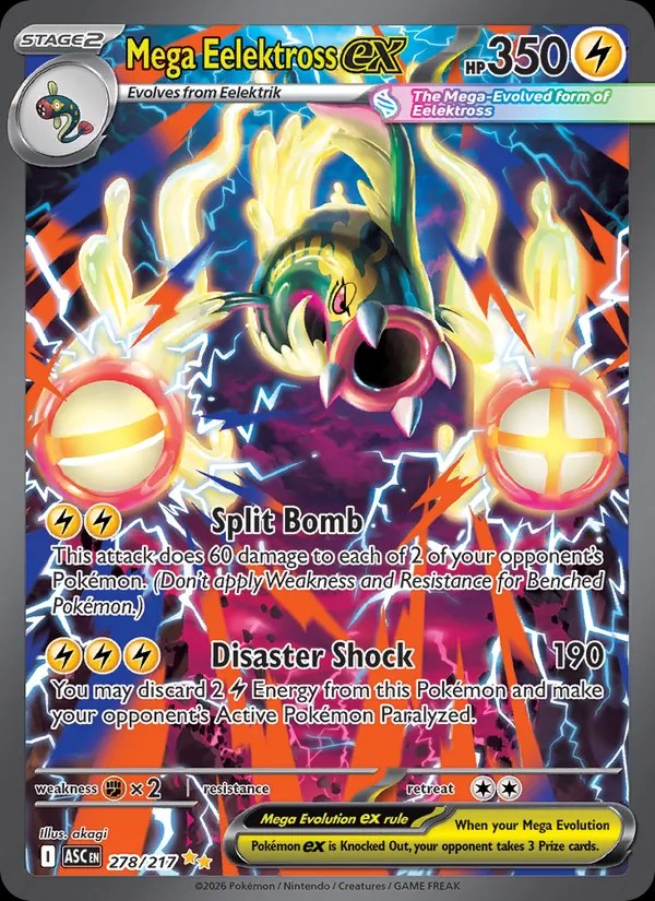 Mega Eelektross ex - 278/217