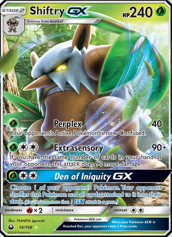 Shiftry GX - 105/096