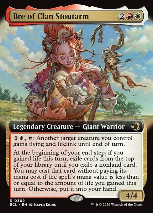 Bre of Clan Stoutarm (Extended Art)