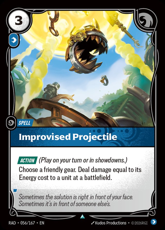 Improvised Projectile