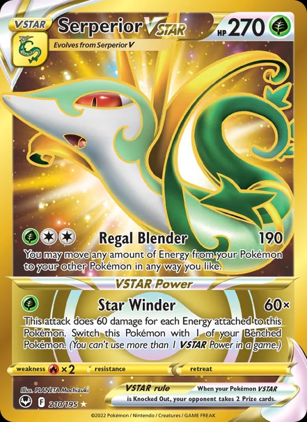 Serperior VSTAR (Secret) (210)