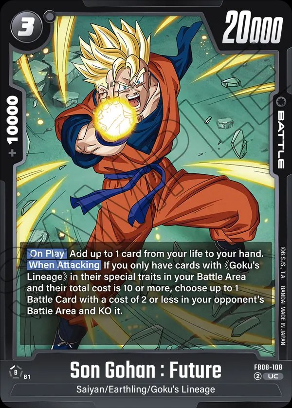 Son Gohan : Future