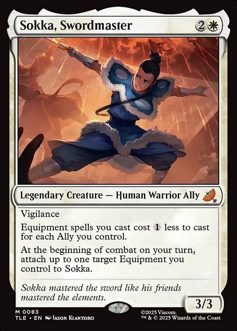 Sokka, Swordmaster