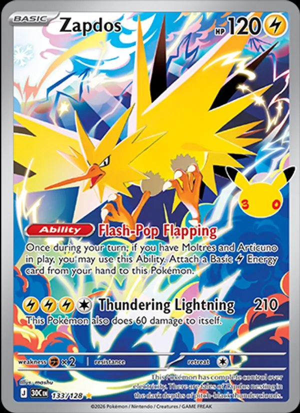 Zapdos - 133/128