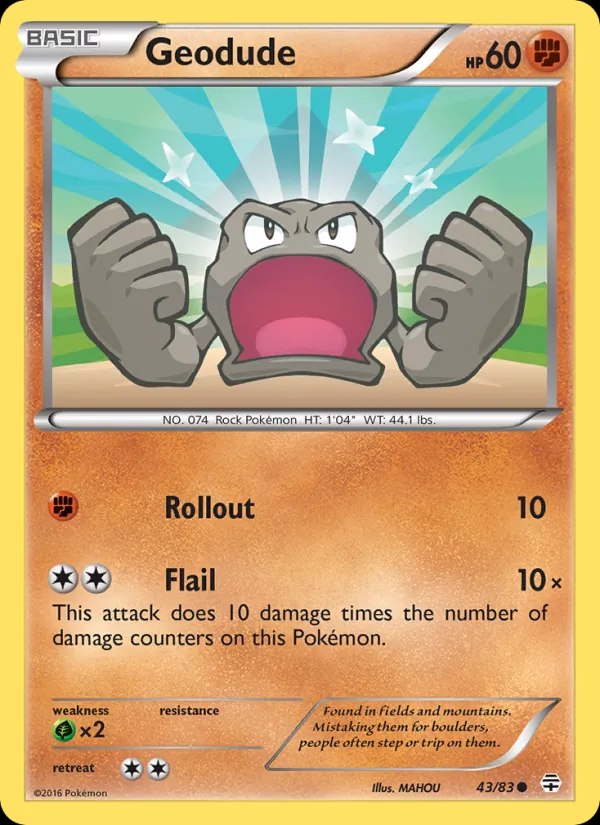 Geodude - 43/83 (Toys R Us Promo)