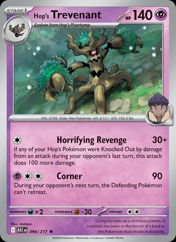 Hop's Trevenant - 204/193