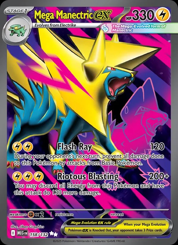 Mega Manectric ex - 158/132