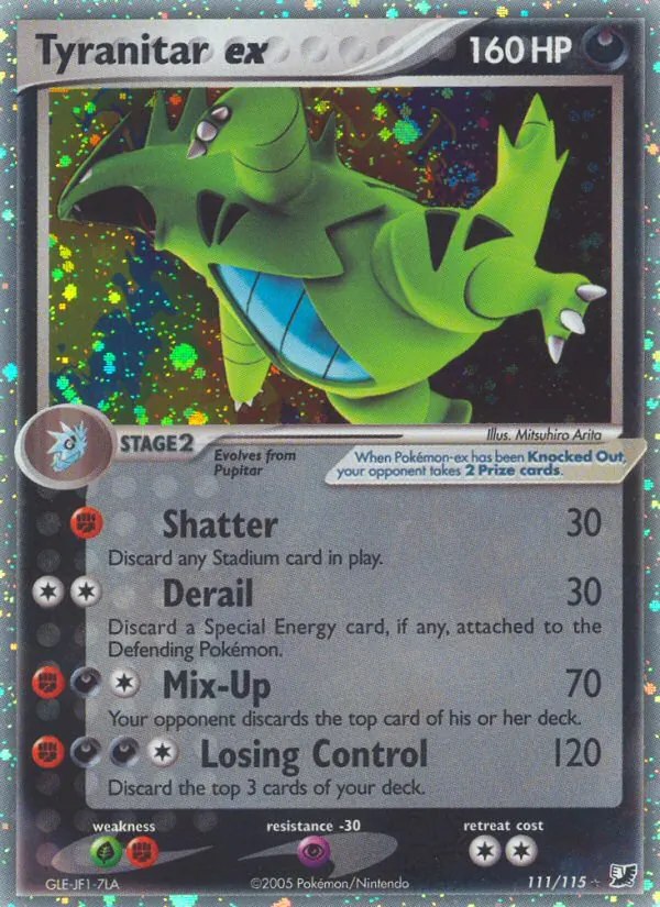 Tyranitar ex - 032/108
