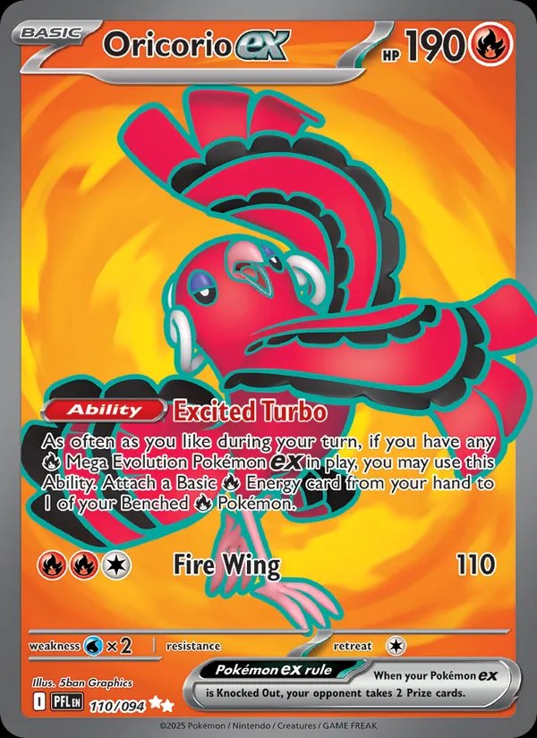 Oricorio ex - 110/094