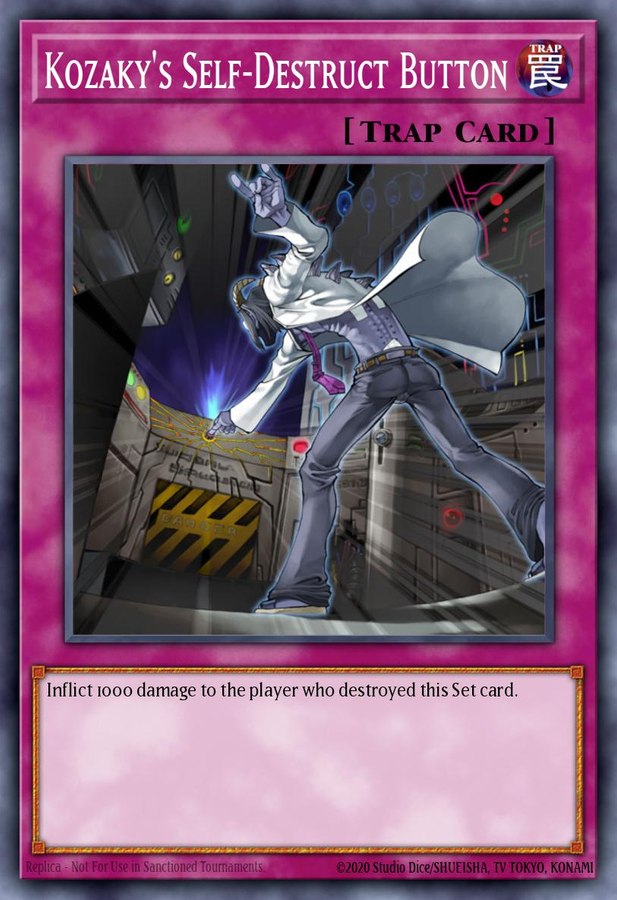 Kozaky's Self-Destruct Button