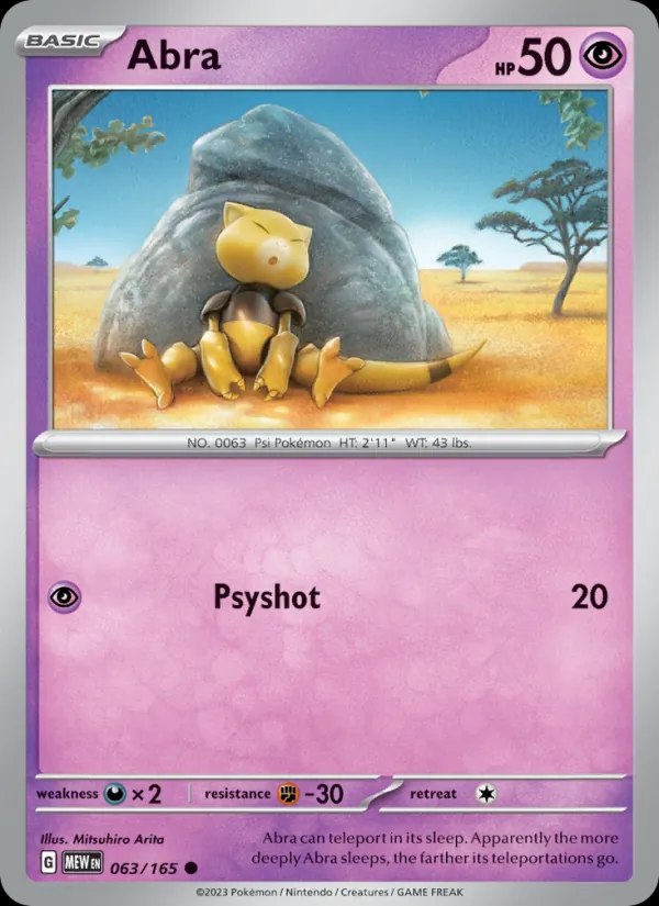 Abra (Master Ball Pattern)