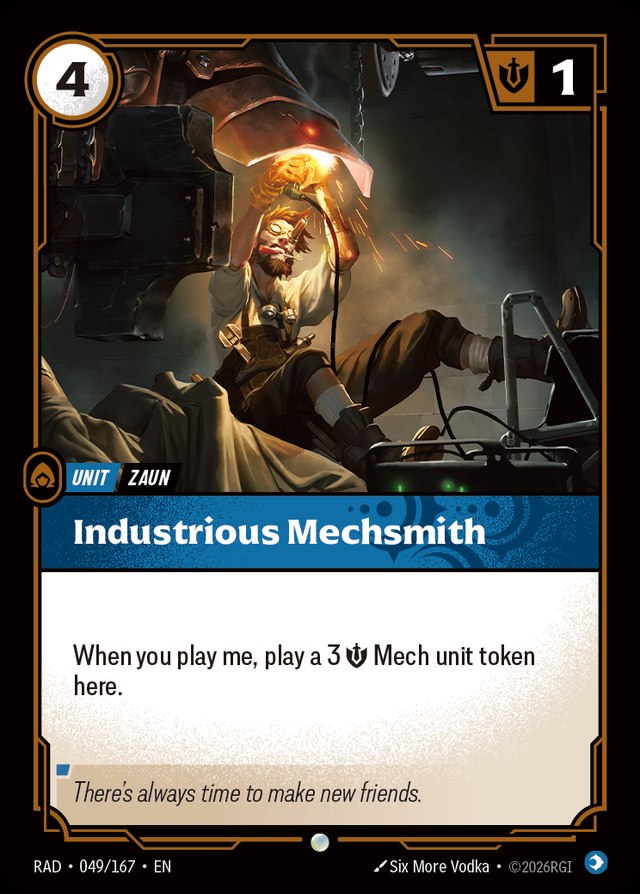 Industrious Mechsmith