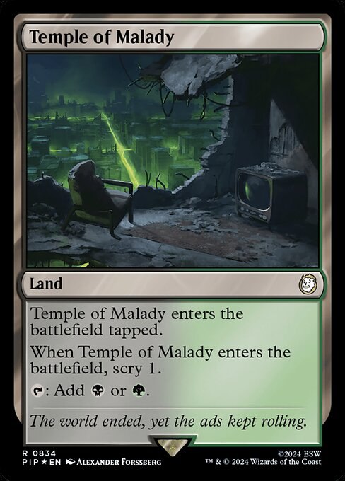 Temple of Malady (Surge Foil)