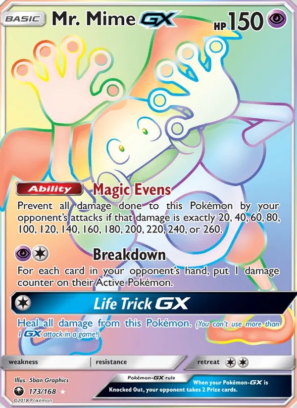 Mr. Mime GX (Secret)