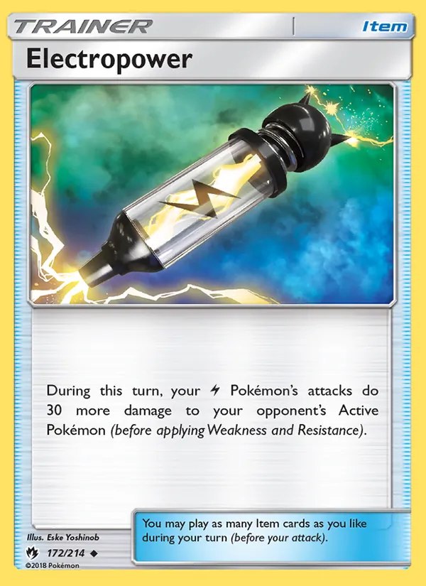 Electropower - 172/214 (#34 Pikachu Stamped)