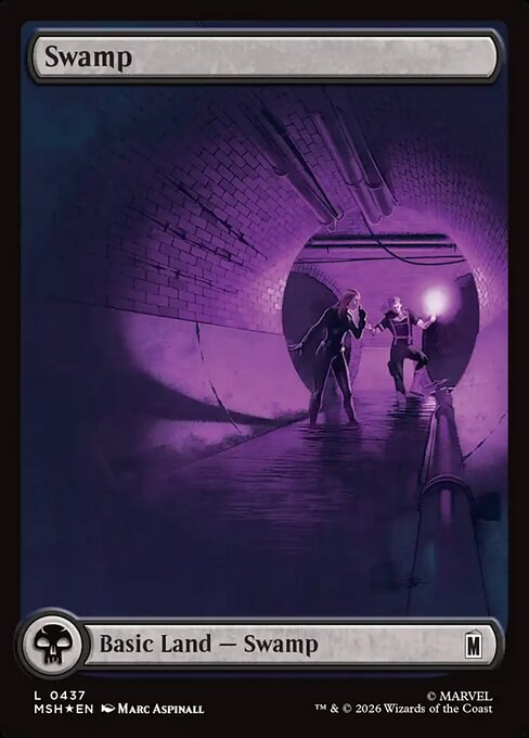 Swamp (0437) (Surge Foil)