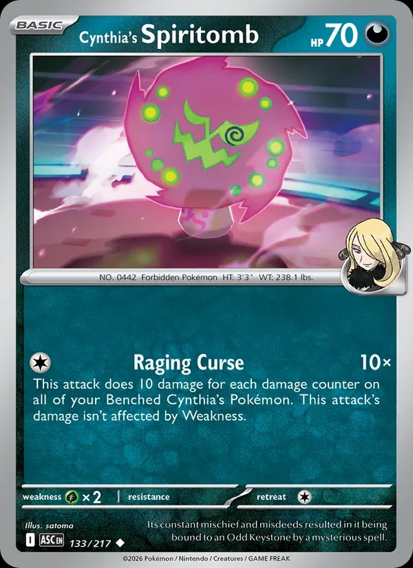 Cynthia's Spiritomb - 108/193