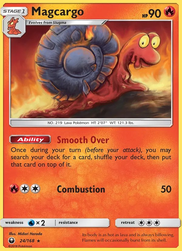 Magcargo - 24/168 (Pokemon League) [3rd Place]