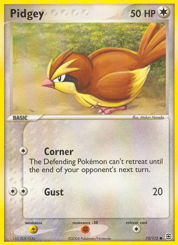 Pidgey - 2005 (Jeremy Maron)