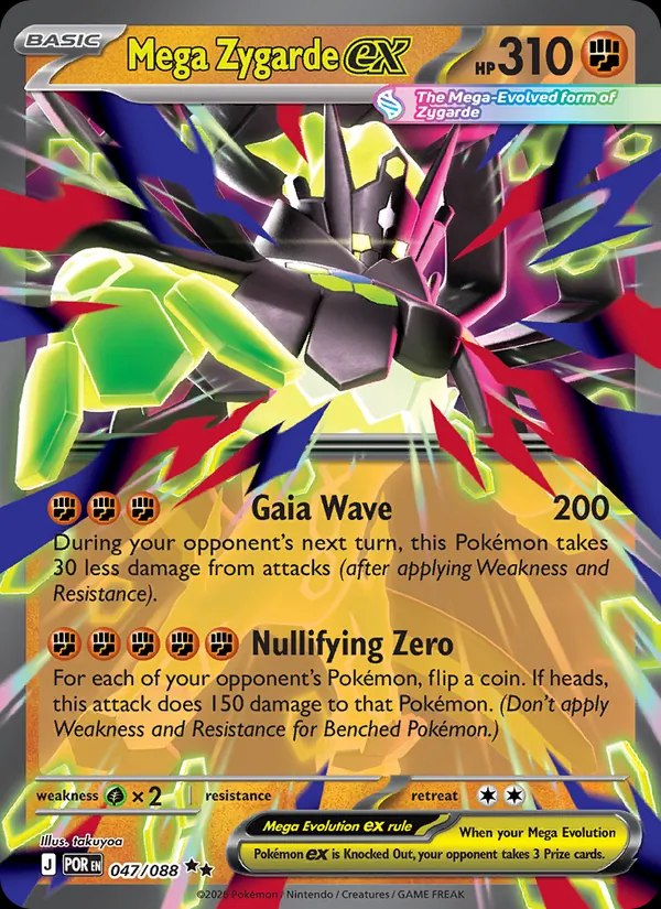 Mega Zygarde ex - 046/080