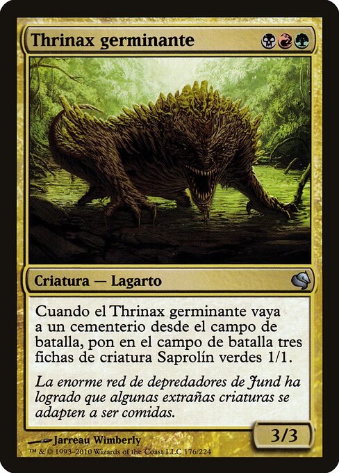 Thrinax germinante