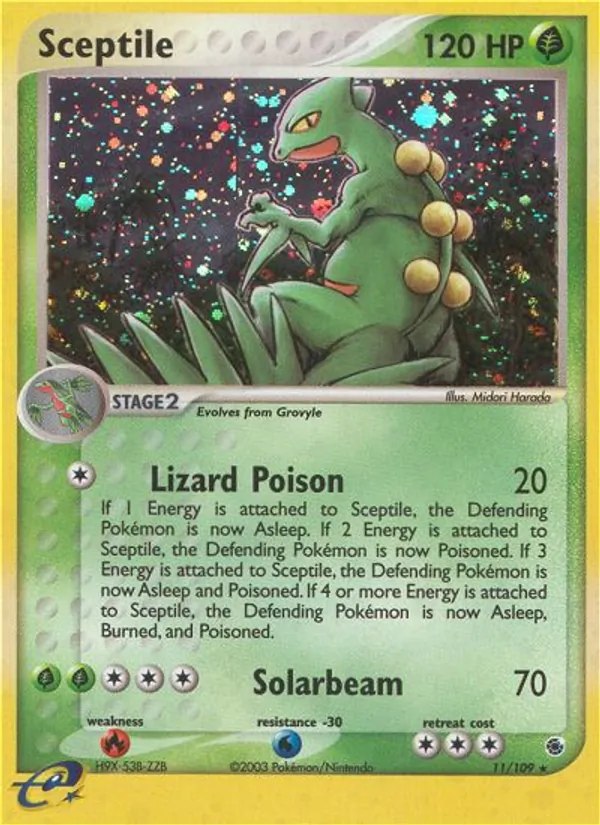 Sceptile - 11/109