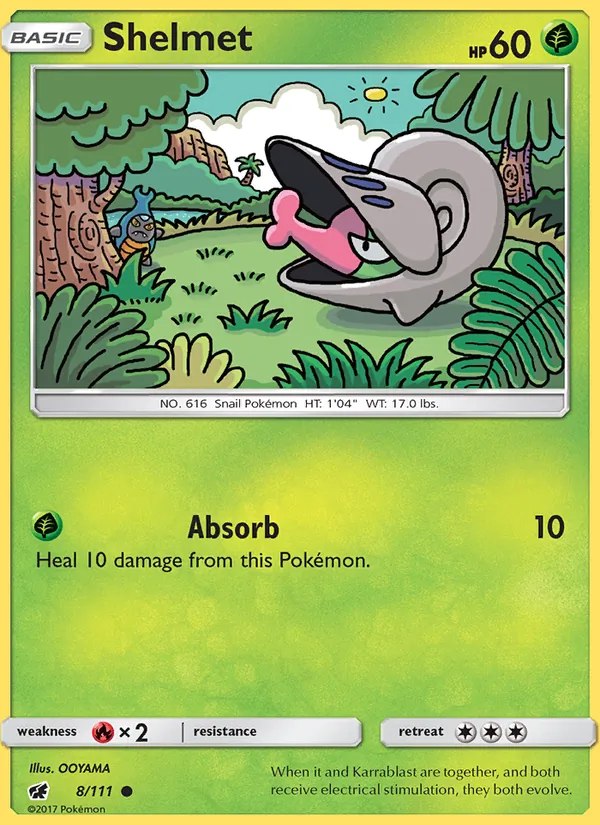 Shelmet - 8/111 (Pokemon League) [3rd Place]