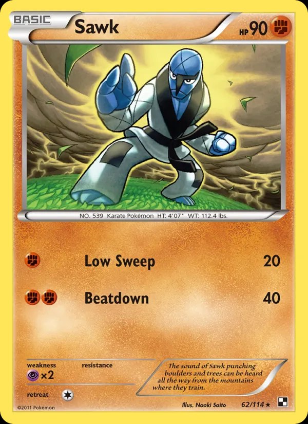 Sawk - 046/086 (Master Ball Pattern)