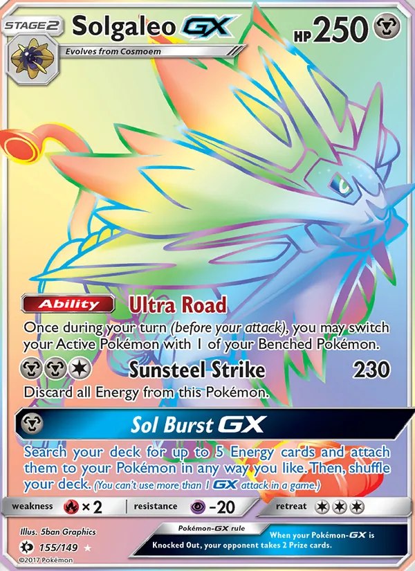 Solgaleo GX (Secret)