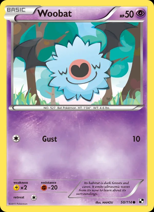 Woobat - 033/086 (Master Ball Pattern)
