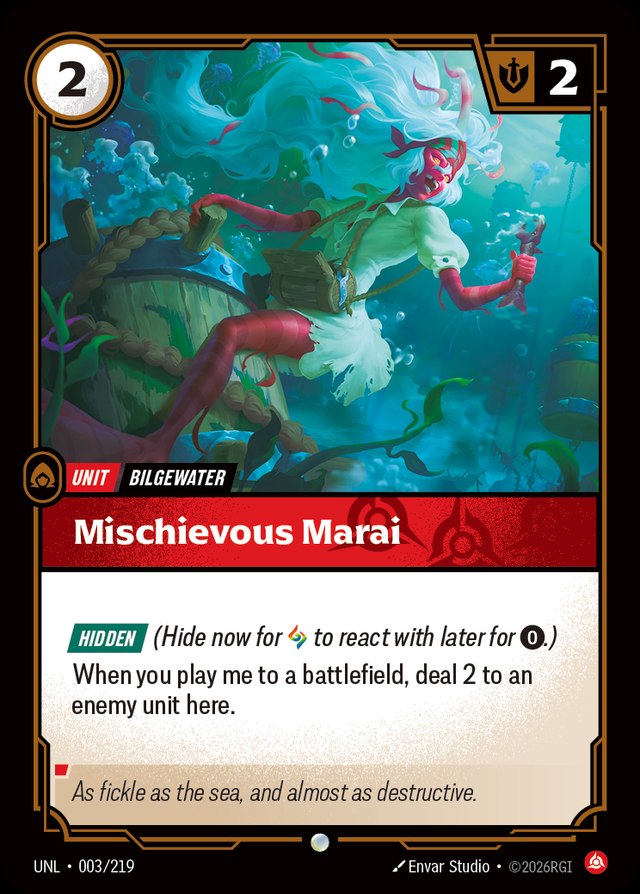 Mischievous Marai