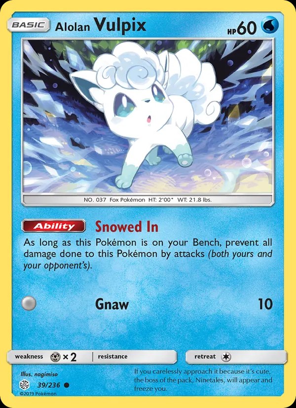 Alolan Vulpix (Mirror Holofoil)