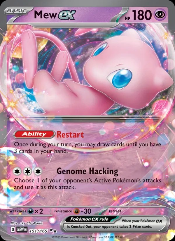 Mew ex - 151/165